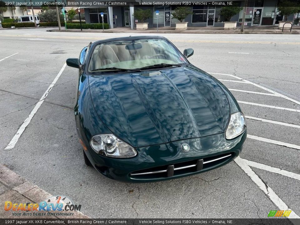 1997 Jaguar XK XK8 Convertible British Racing Green / Cashmere Photo #5