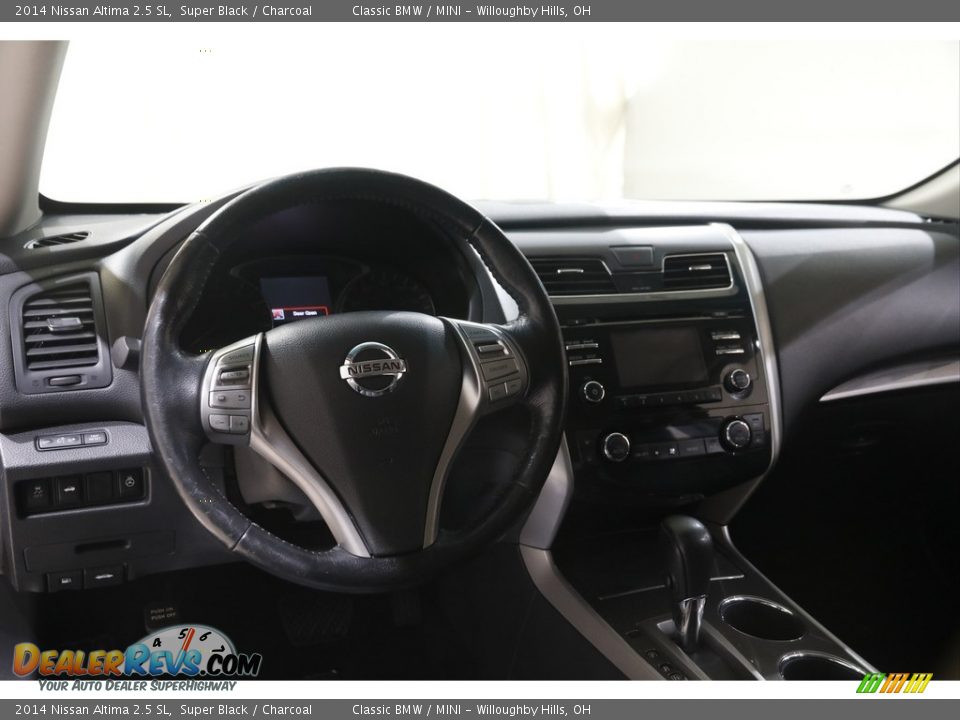 2014 Nissan Altima 2.5 SL Super Black / Charcoal Photo #6