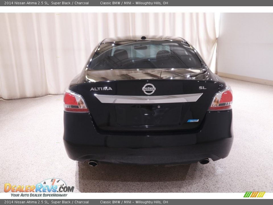 2014 Nissan Altima 2.5 SL Super Black / Charcoal Photo #20