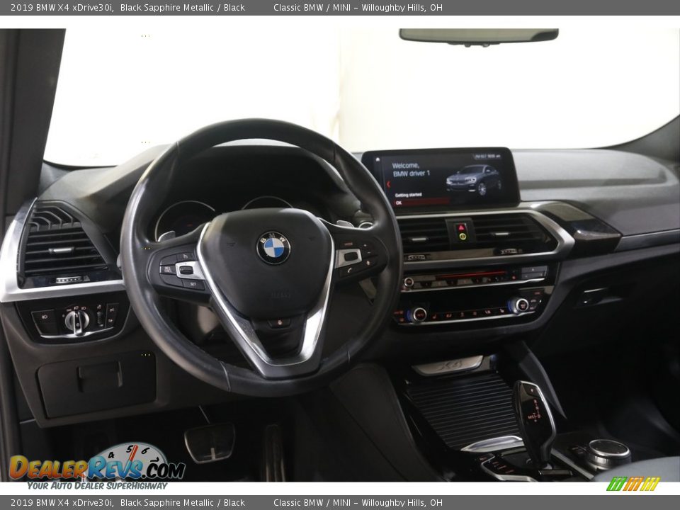 2019 BMW X4 xDrive30i Black Sapphire Metallic / Black Photo #6