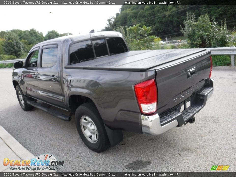 2016 Toyota Tacoma SR5 Double Cab Magnetic Gray Metallic / Cement Gray Photo #18