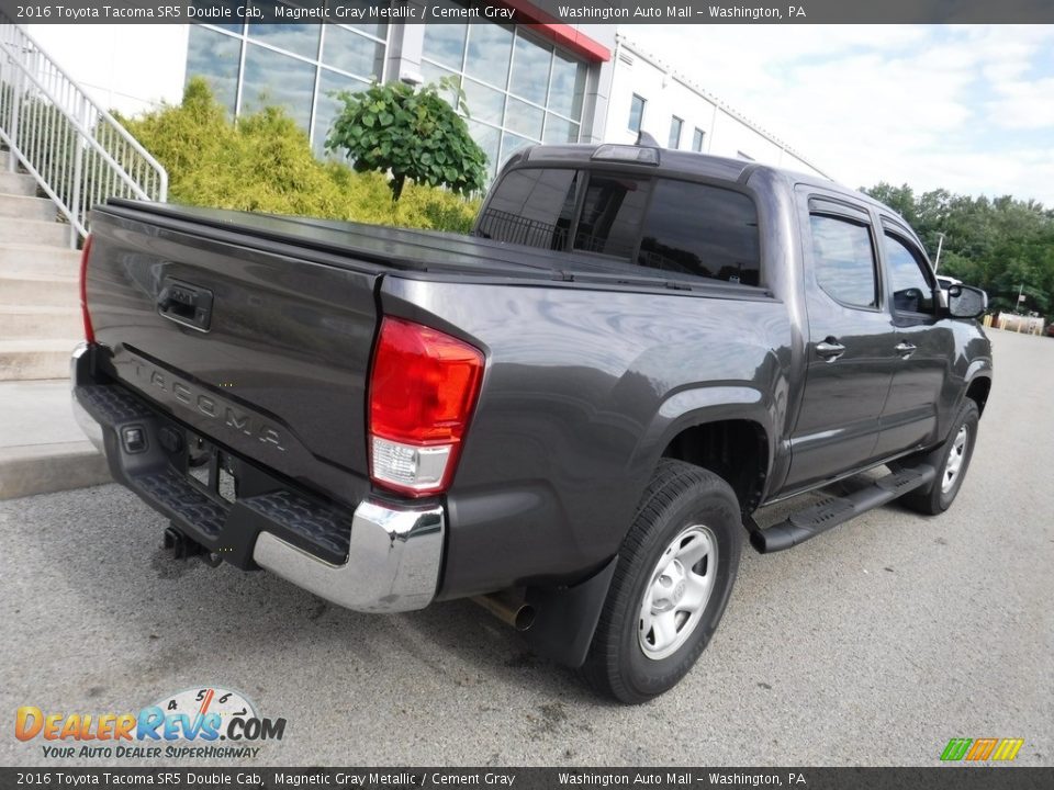 2016 Toyota Tacoma SR5 Double Cab Magnetic Gray Metallic / Cement Gray Photo #20