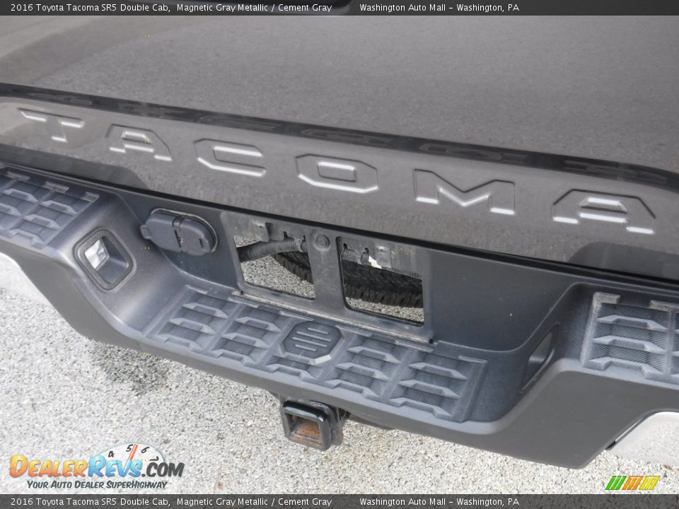 2016 Toyota Tacoma SR5 Double Cab Magnetic Gray Metallic / Cement Gray Photo #21