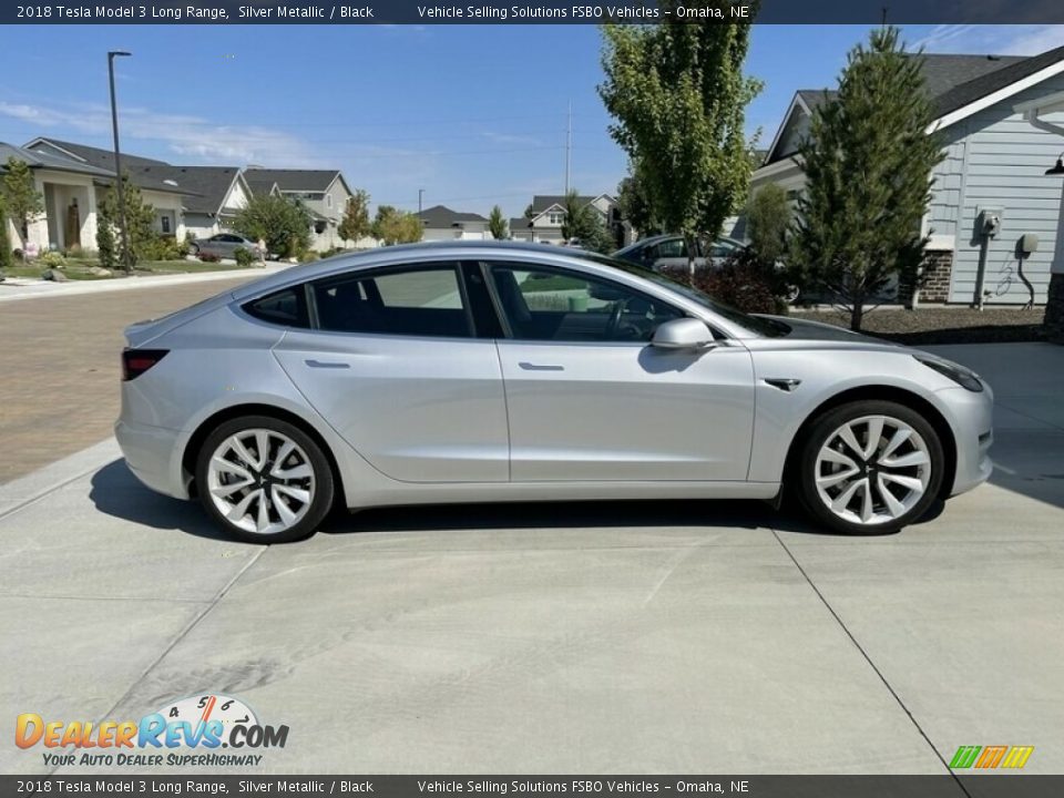 Silver Metallic 2018 Tesla Model 3 Long Range Photo #1