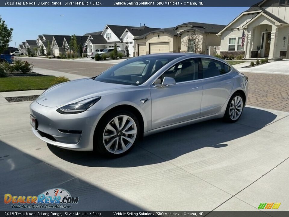 Silver Metallic 2018 Tesla Model 3 Long Range Photo #8