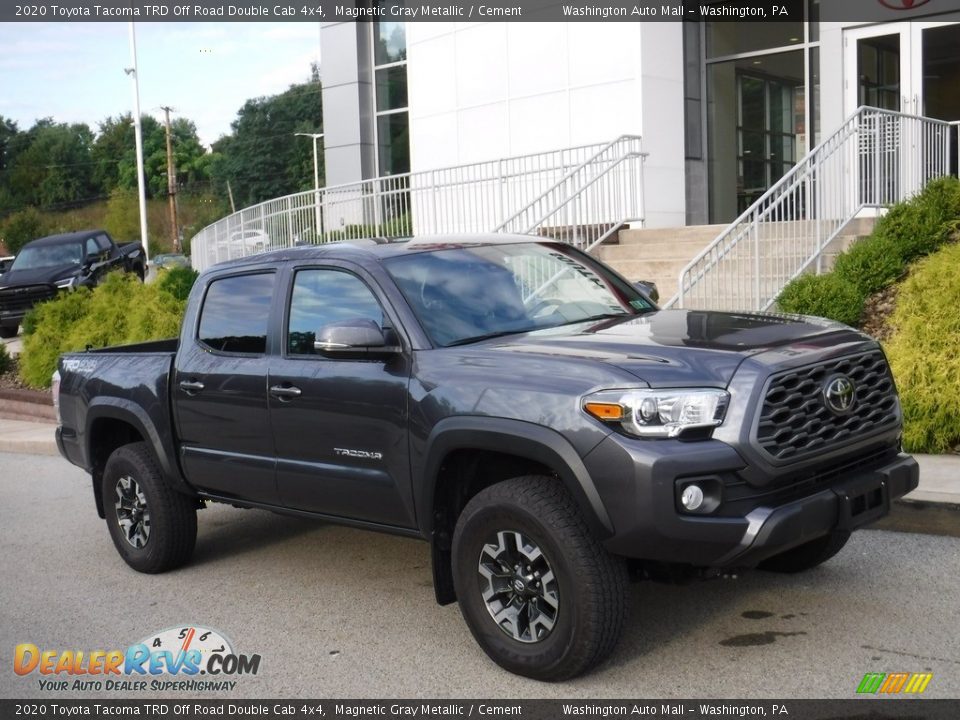 2020 Toyota Tacoma TRD Off Road Double Cab 4x4 Magnetic Gray Metallic / Cement Photo #1