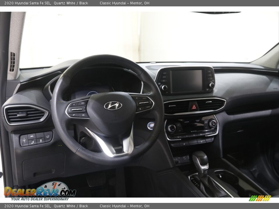 2020 Hyundai Santa Fe SEL Quartz White / Black Photo #6
