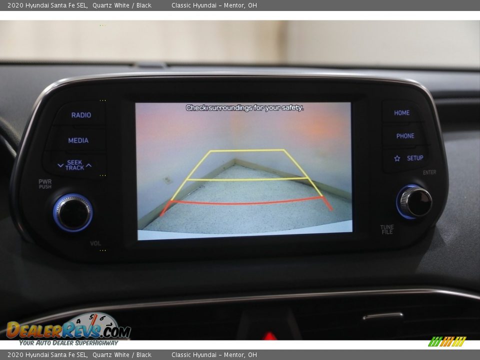 2020 Hyundai Santa Fe SEL Quartz White / Black Photo #11