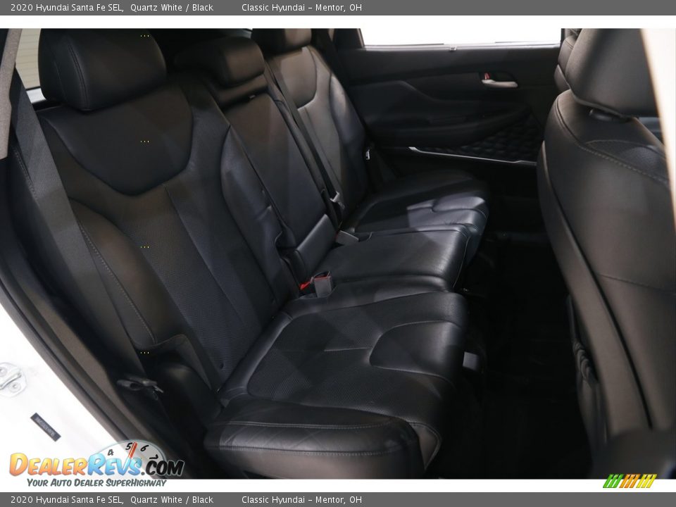 2020 Hyundai Santa Fe SEL Quartz White / Black Photo #15