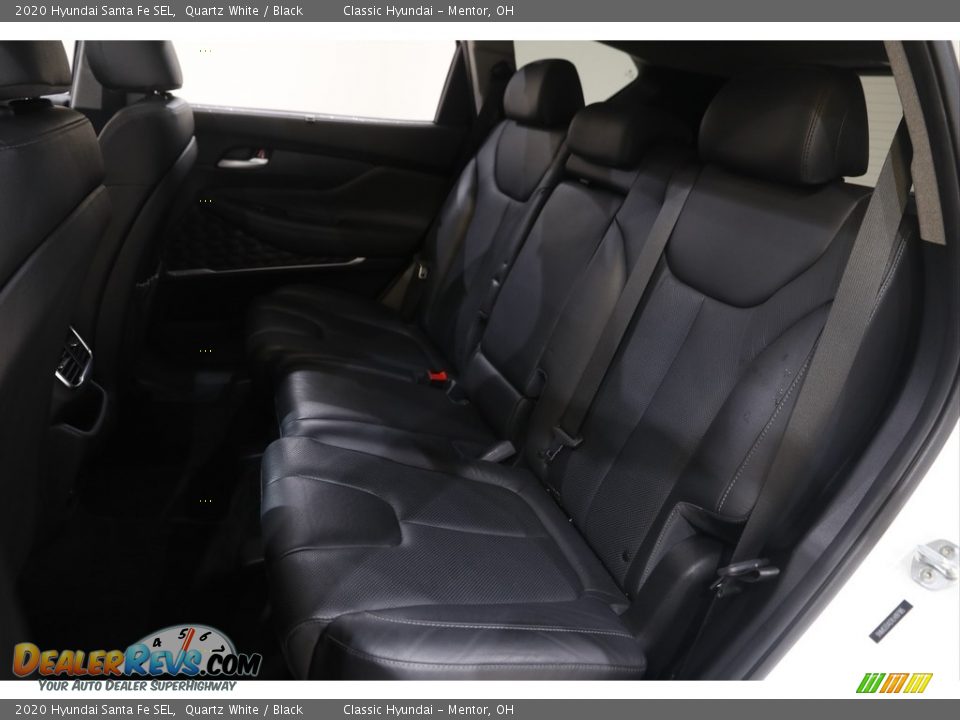 2020 Hyundai Santa Fe SEL Quartz White / Black Photo #16
