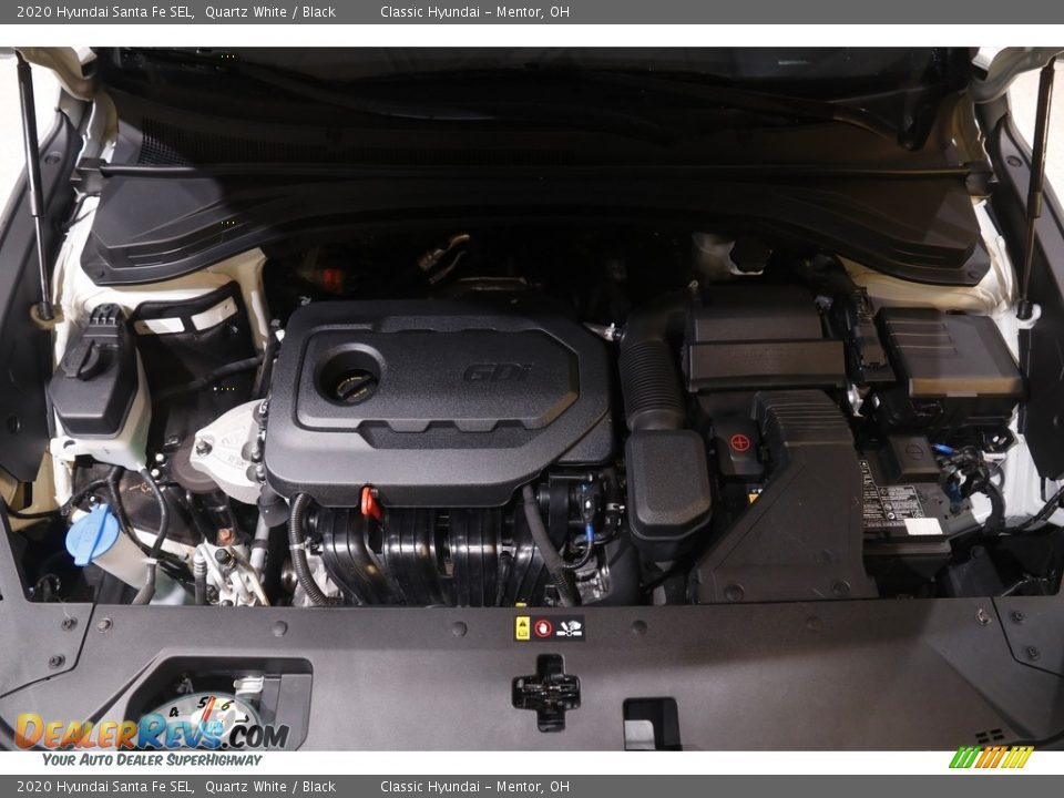 2020 Hyundai Santa Fe SEL Quartz White / Black Photo #18