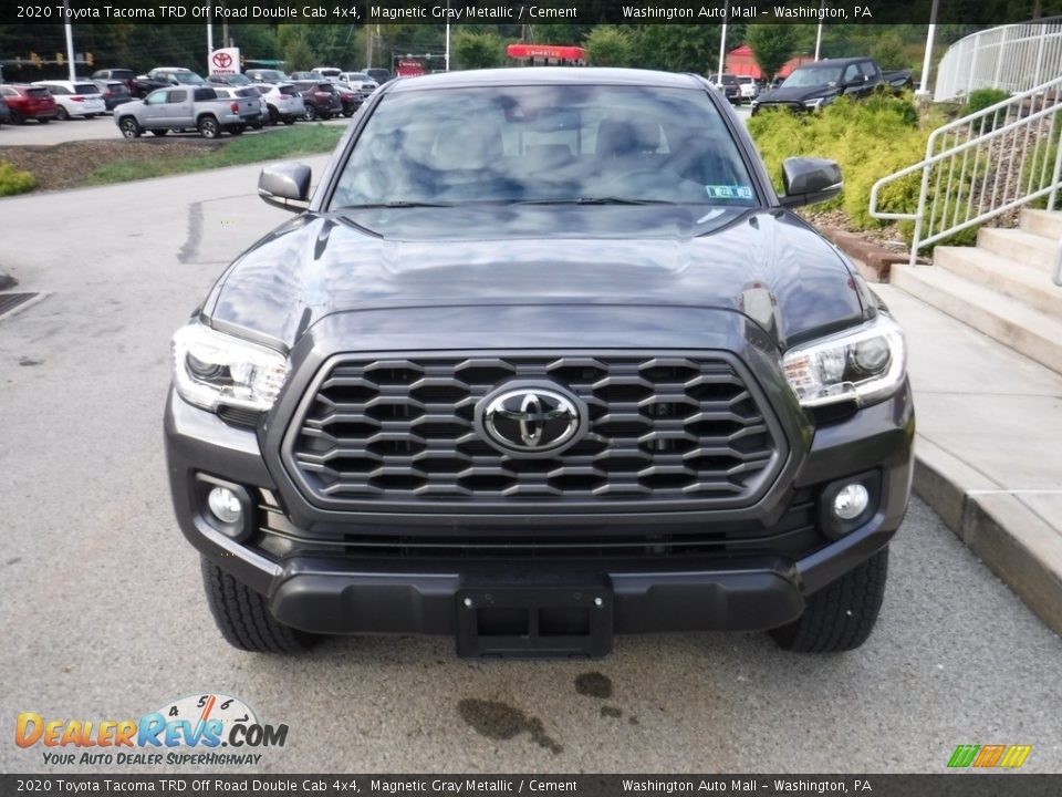 2020 Toyota Tacoma TRD Off Road Double Cab 4x4 Magnetic Gray Metallic / Cement Photo #13