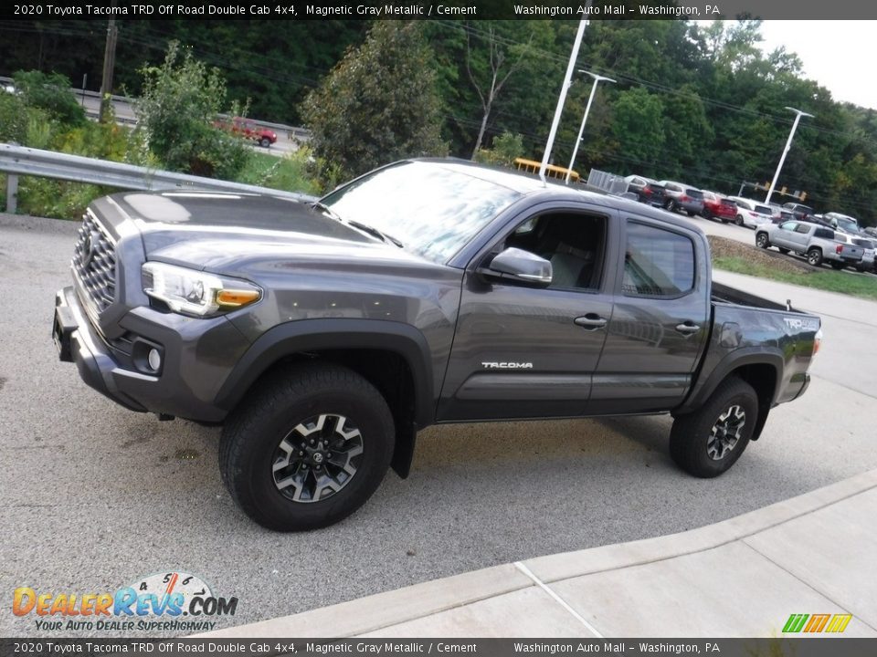 2020 Toyota Tacoma TRD Off Road Double Cab 4x4 Magnetic Gray Metallic / Cement Photo #15