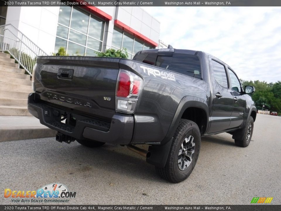2020 Toyota Tacoma TRD Off Road Double Cab 4x4 Magnetic Gray Metallic / Cement Photo #18