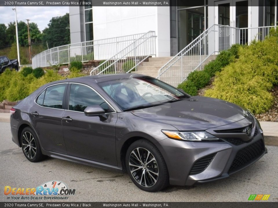 2020 Toyota Camry SE Predawn Gray Mica / Black Photo #1