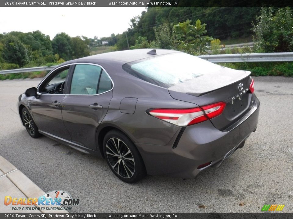 2020 Toyota Camry SE Predawn Gray Mica / Black Photo #12