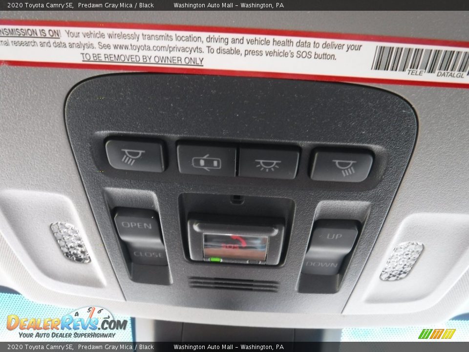 2020 Toyota Camry SE Predawn Gray Mica / Black Photo #27