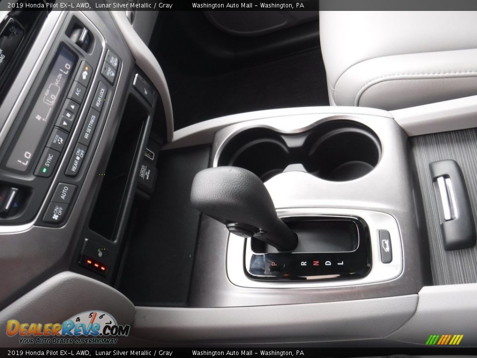2019 Honda Pilot EX-L AWD Lunar Silver Metallic / Gray Photo #19