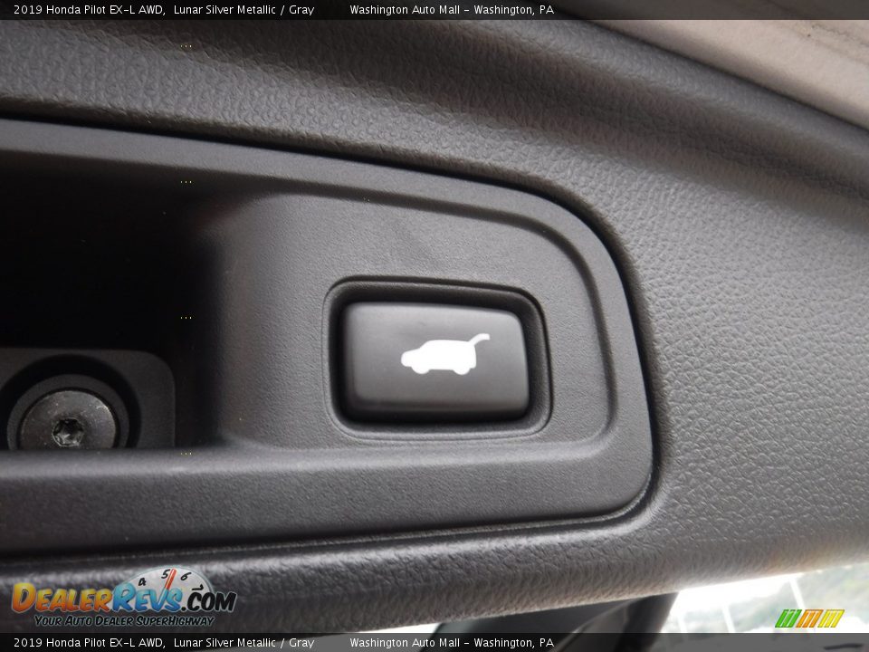 2019 Honda Pilot EX-L AWD Lunar Silver Metallic / Gray Photo #34