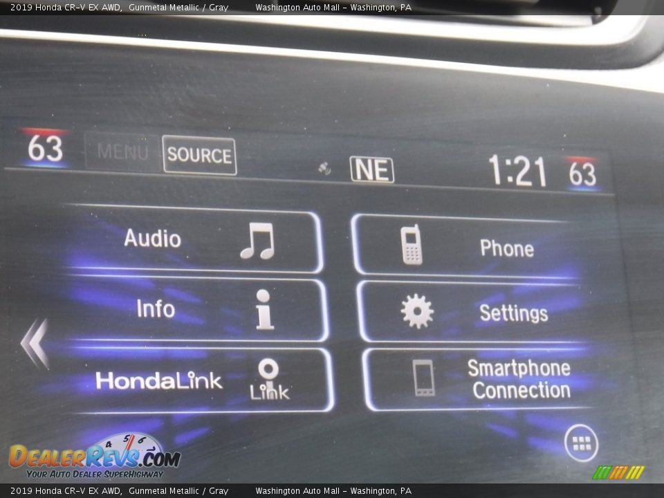 2019 Honda CR-V EX AWD Gunmetal Metallic / Gray Photo #21