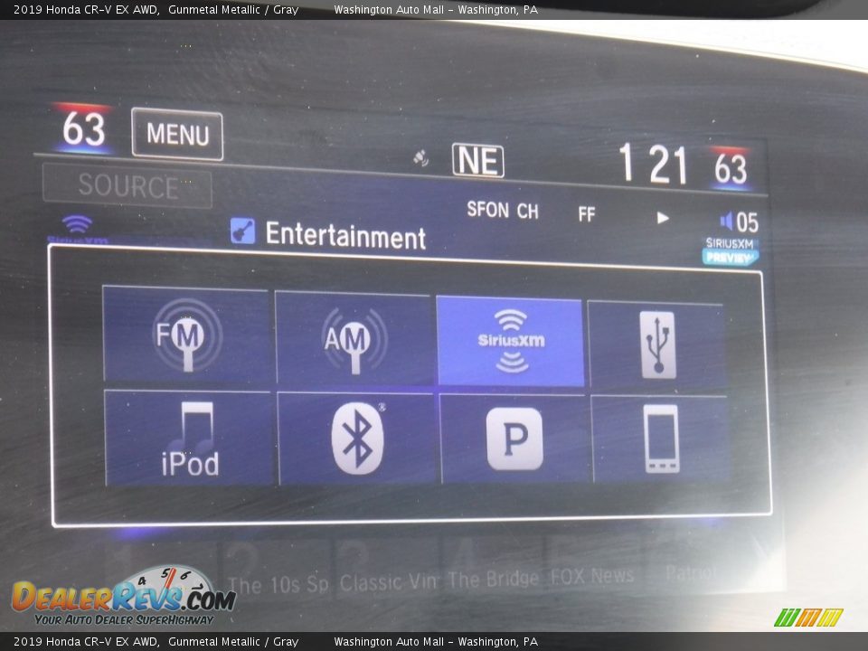 2019 Honda CR-V EX AWD Gunmetal Metallic / Gray Photo #22