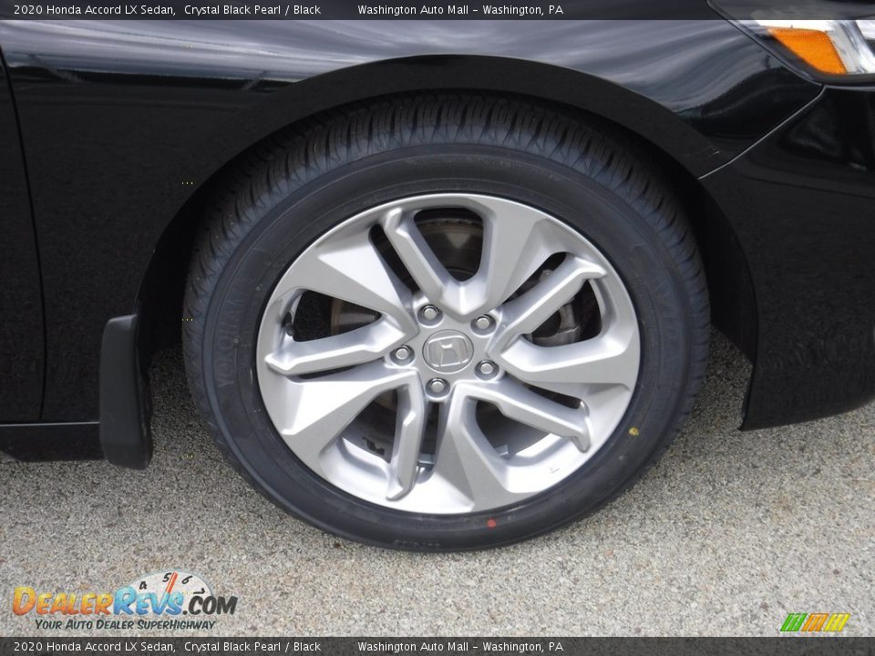 2020 Honda Accord LX Sedan Crystal Black Pearl / Black Photo #3