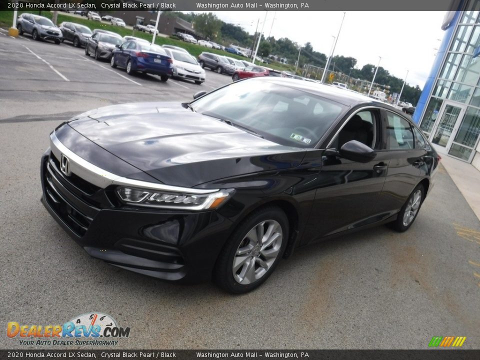 2020 Honda Accord LX Sedan Crystal Black Pearl / Black Photo #5