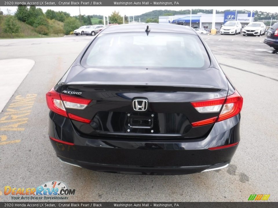 2020 Honda Accord LX Sedan Crystal Black Pearl / Black Photo #8
