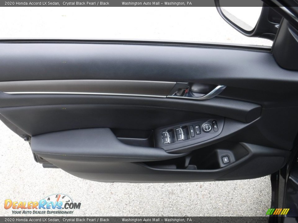 2020 Honda Accord LX Sedan Crystal Black Pearl / Black Photo #10