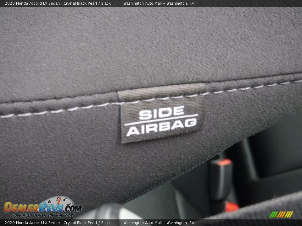 2020 Honda Accord LX Sedan Crystal Black Pearl / Black Photo #13
