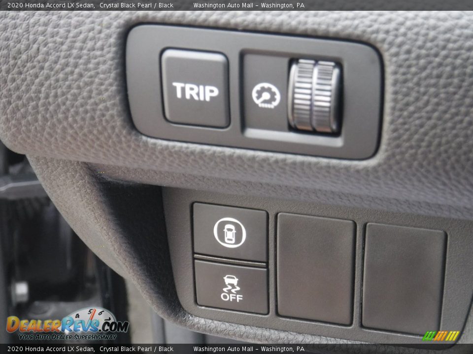 2020 Honda Accord LX Sedan Crystal Black Pearl / Black Photo #14
