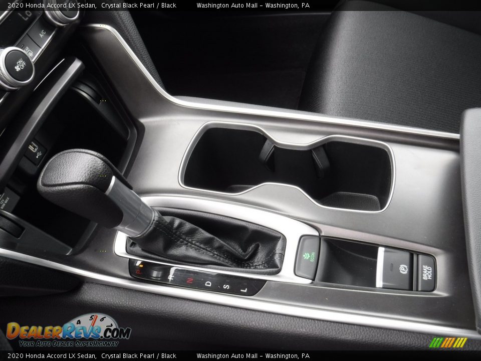 2020 Honda Accord LX Sedan Crystal Black Pearl / Black Photo #16
