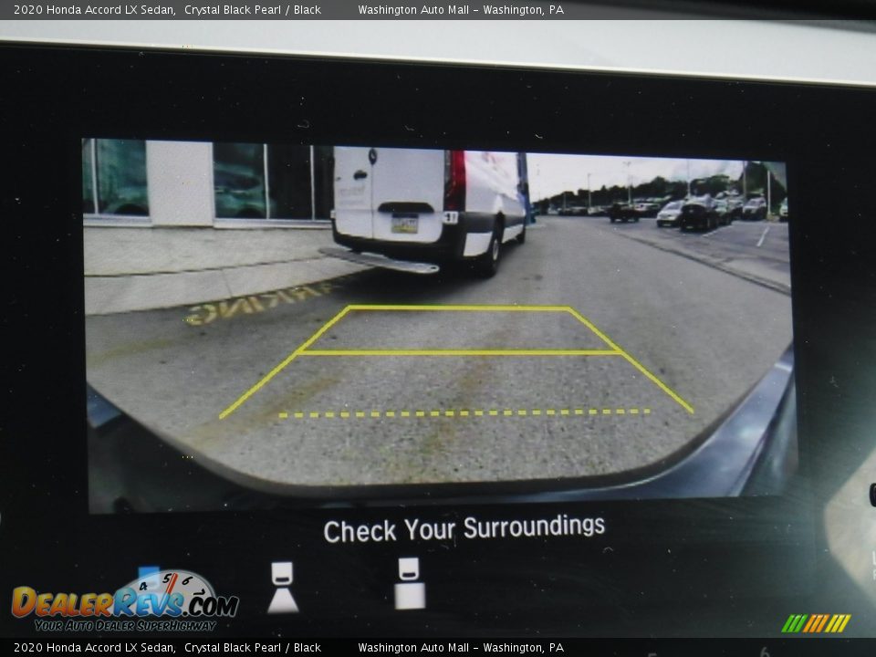 2020 Honda Accord LX Sedan Crystal Black Pearl / Black Photo #19