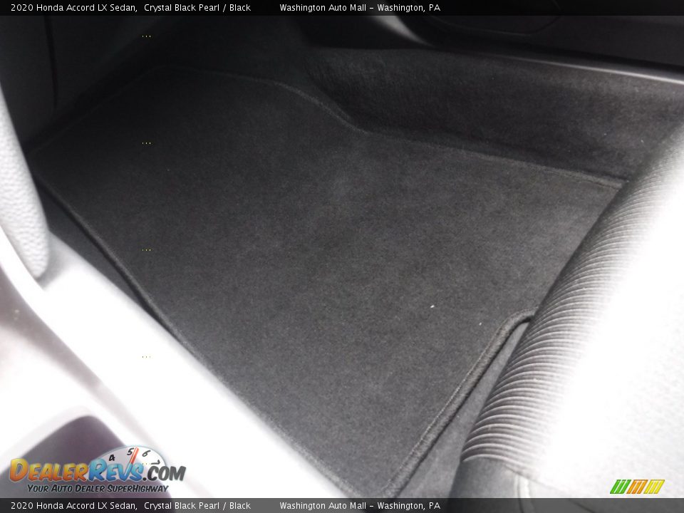 2020 Honda Accord LX Sedan Crystal Black Pearl / Black Photo #25