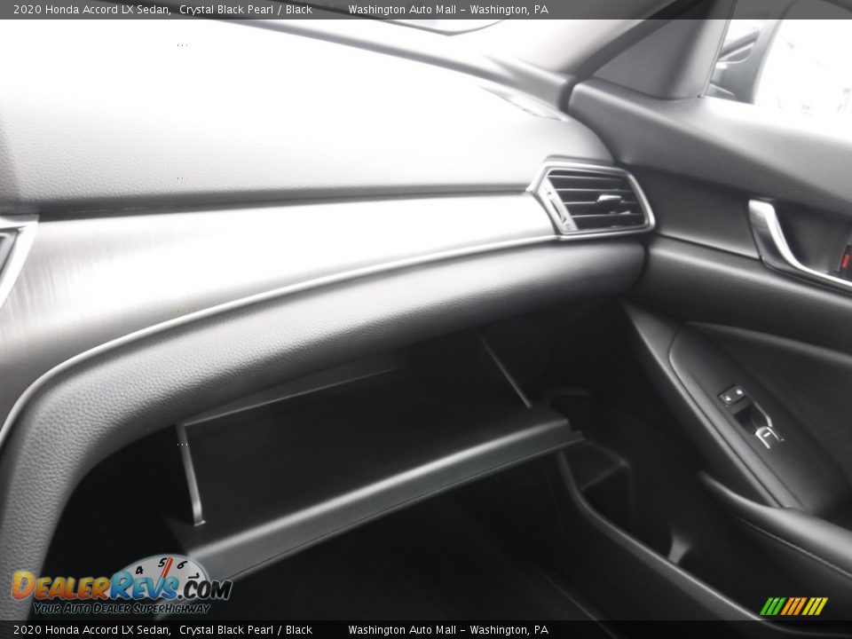 2020 Honda Accord LX Sedan Crystal Black Pearl / Black Photo #26