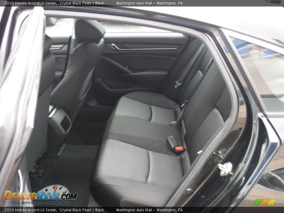 2020 Honda Accord LX Sedan Crystal Black Pearl / Black Photo #28