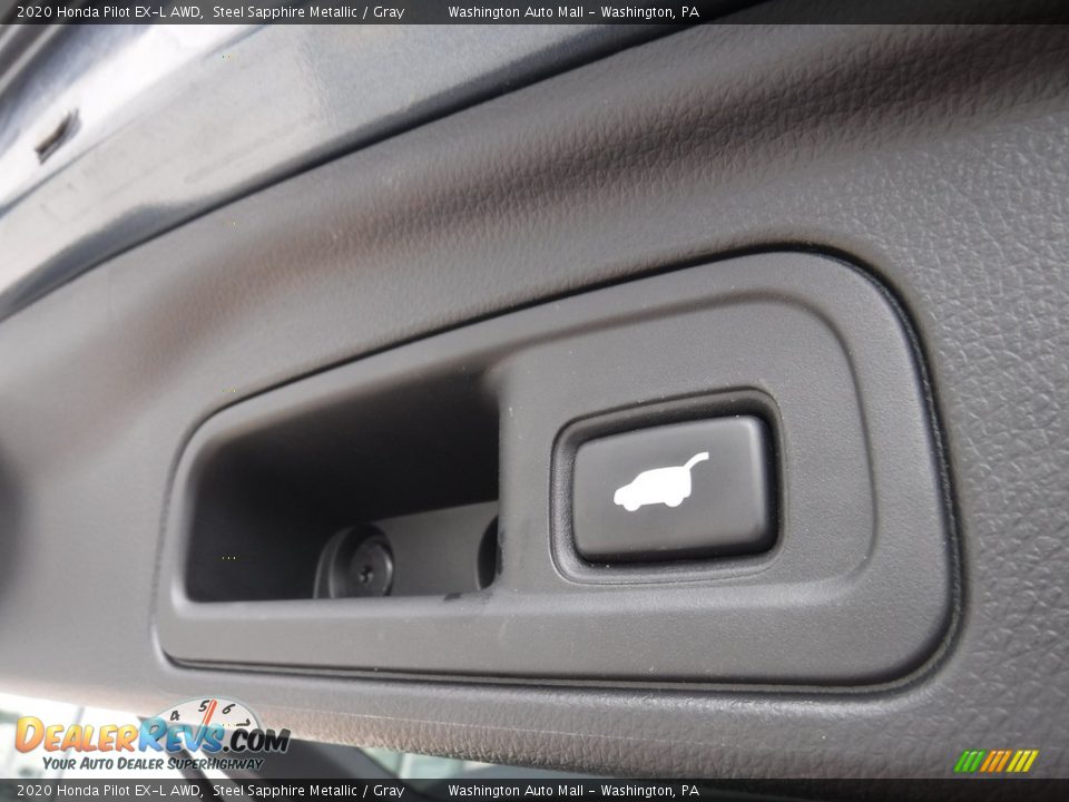 2020 Honda Pilot EX-L AWD Steel Sapphire Metallic / Gray Photo #30