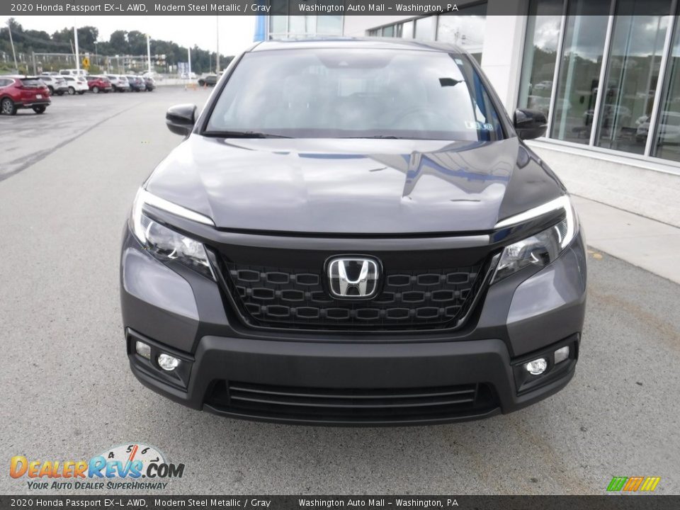 2020 Honda Passport EX-L AWD Modern Steel Metallic / Gray Photo #5