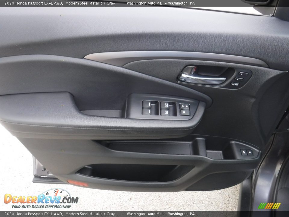 2020 Honda Passport EX-L AWD Modern Steel Metallic / Gray Photo #13