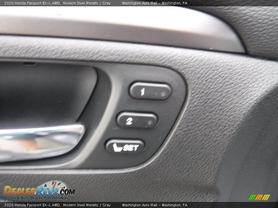 2020 Honda Passport EX-L AWD Modern Steel Metallic / Gray Photo #14