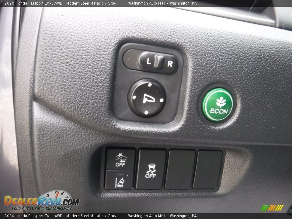 2020 Honda Passport EX-L AWD Modern Steel Metallic / Gray Photo #16