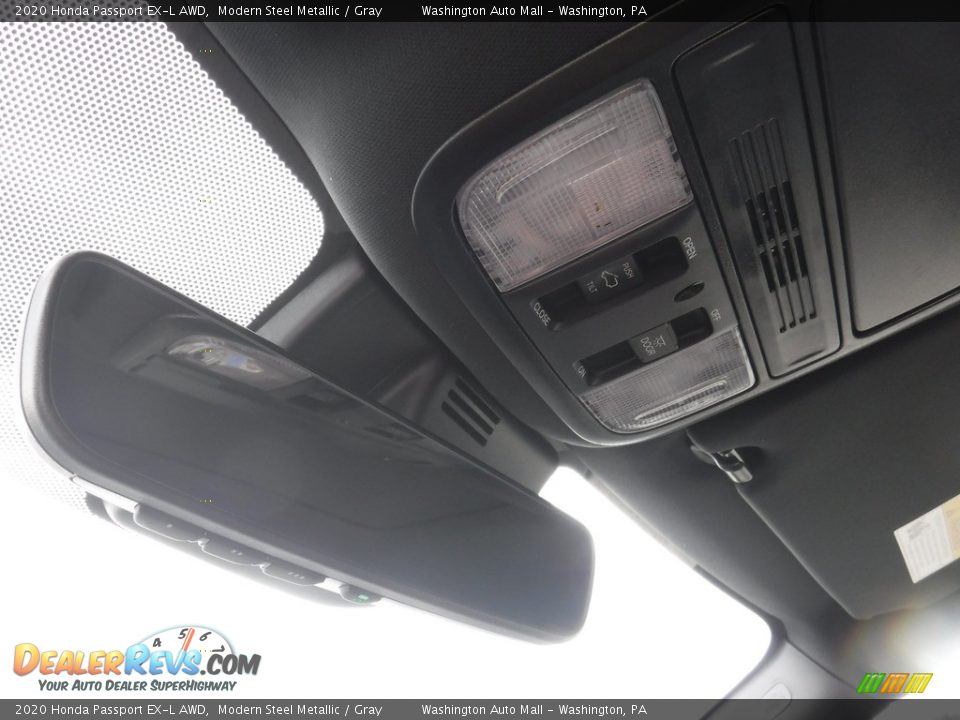 2020 Honda Passport EX-L AWD Modern Steel Metallic / Gray Photo #29