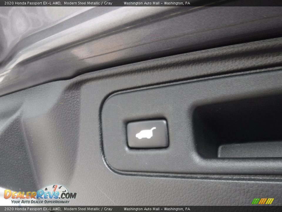 2020 Honda Passport EX-L AWD Modern Steel Metallic / Gray Photo #33