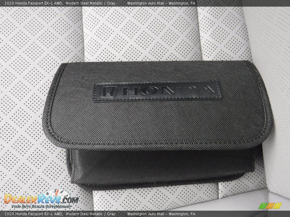 2020 Honda Passport EX-L AWD Modern Steel Metallic / Gray Photo #35