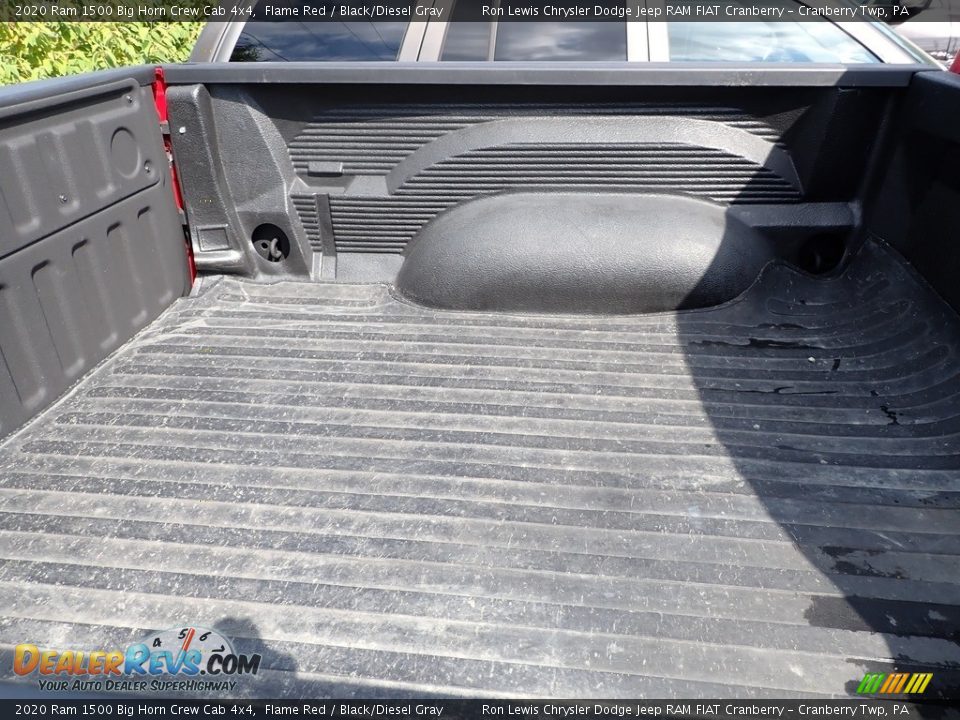 2020 Ram 1500 Big Horn Crew Cab 4x4 Flame Red / Black/Diesel Gray Photo #4