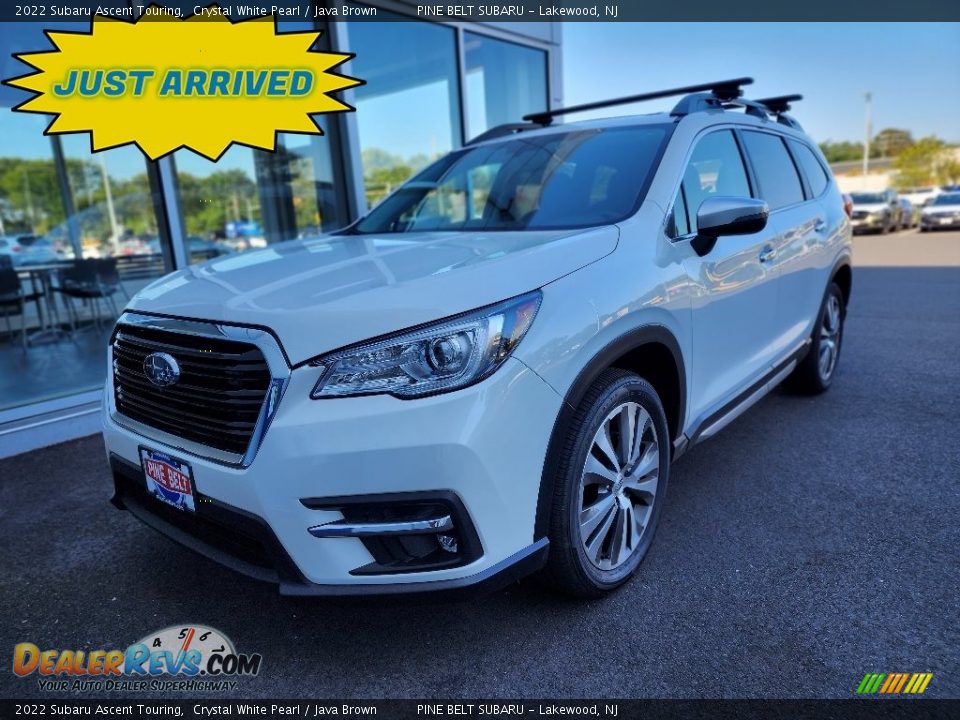 2022 Subaru Ascent Touring Crystal White Pearl / Java Brown Photo #1