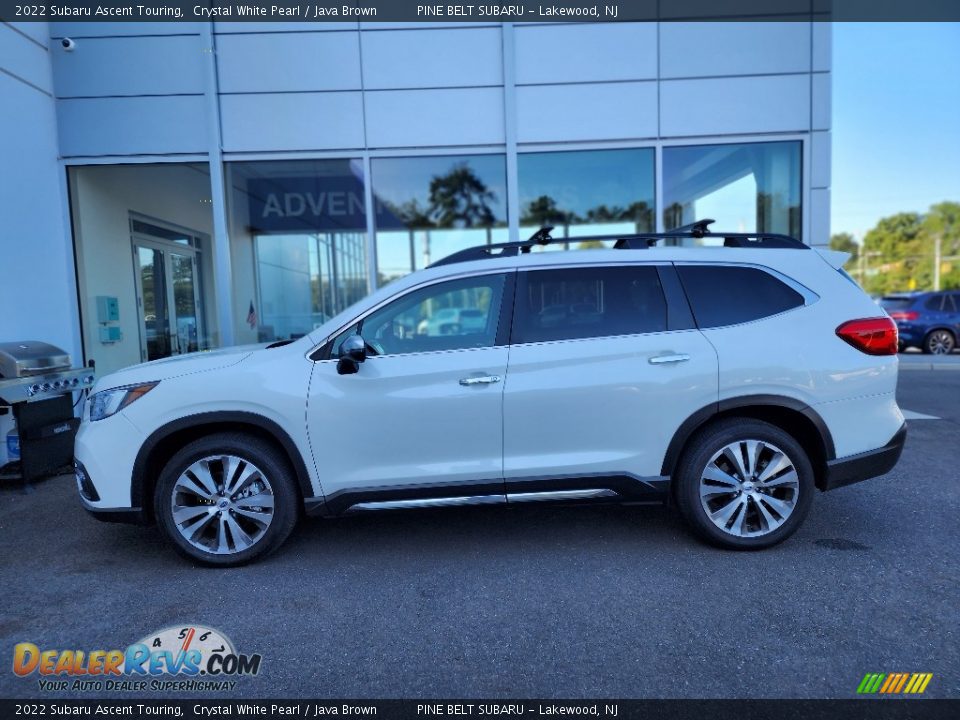 2022 Subaru Ascent Touring Crystal White Pearl / Java Brown Photo #2