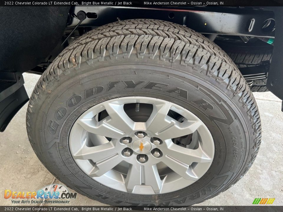 2022 Chevrolet Colorado LT Extended Cab Bright Blue Metallic / Jet Black Photo #11