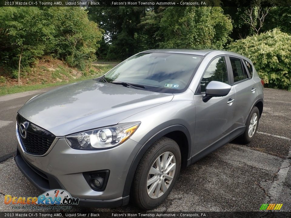 2013 Mazda CX-5 Touring AWD Liquid Silver / Black Photo #1