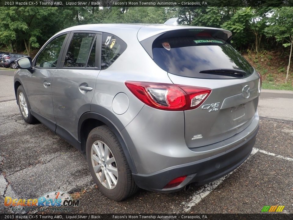 2013 Mazda CX-5 Touring AWD Liquid Silver / Black Photo #2